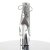 Pleaser Botín ADORE-1018DCS Plata Metalizado EU-39 / US-9