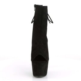 Pleaser Botín ADORE-1018FS Negro Sintético...