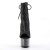 Pleaser Botín ADORE-1018G Purpurina Negra EU-40 / US-10