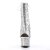 Pleaser Botín ADORE-1018G Purpurina Plata EU-40 / US-10