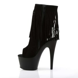 Pleaser Botín ADORE-1019 Negro Ante EU-40 / US-10