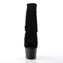 Pleaser Botín ADORE-1019 Negro Ante EU-35 / US-5