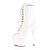 Pleaser Botín ADORE-1020 Blanco Charol EU-41 / US-11