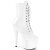 Pleaser Botín ADORE-1020 Blanco Charol EU-35 / US-5