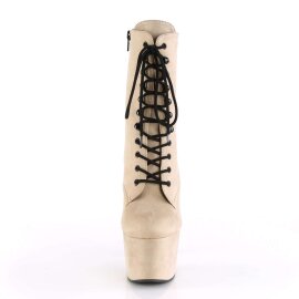 Pleaser Botín ADORE-1020FS Beige Ante EU-41 / US-11