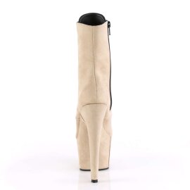Pleaser Botín ADORE-1020FS Beige Ante EU-41 / US-11