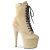 Pleaser Botín ADORE-1020FS Beige Ante EU-41 / US-11
