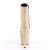 Pleaser Botín ADORE-1020FS Beige Ante EU-41 / US-11