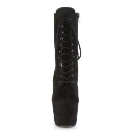 Pleaser Botín ADORE-1020FS Negro ante EU-39 / US-9