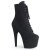 Pleaser Botín ADORE-1020FS Negro ante EU-39 / US-9