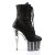 Pleaser Botín ADORE-1020G Purpurina Negra EU-39 / US-9