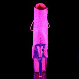 Pleaser Botín ADORE-1020G Purpurina Rosa Claro Neón EU-35 / US-5