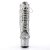 Pleaser Botín ADORE-1020G Purpurina Plata EU-35 / US-5
