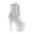 Pleaser Botín ADORE-1020LG Blanco-Neón Multi Purpurina EU-40 / US-10