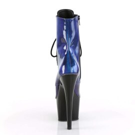 Pleaser Botín ADORE-1020SHG Azul-Lila Negro EU-35 / US-5