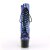 Pleaser Botín ADORE-1020SHG Azul-Lila Negro EU-35 / US-5