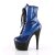 Pleaser Botín ADORE-1020SHG Azul-Lila Negro EU-35 / US-5