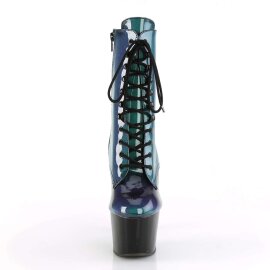 Pleaser Botín ADORE-1020SHG Lila-Verde Negro EU-35 / US-5