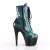 Pleaser Botín ADORE-1020SHG Lila-Verde Negro EU-35 / US-5