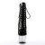 Pleaser Botín ADORE-1021 Negro Transparente EU-38 / US-8