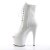 Pleaser Botín ADORE-1021 Blanco Piel Sintética EU-41 / US-11