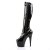 Pleaser Bota ADORE-2000 Negro Charol ElásticoEU-37 / US-7