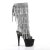 Pleaser Bota ADORE-2024RSF Negro Charol ElásticoEU-41 / US-11