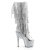 Pleaser Bota ADORE-2024RSF Plata Metálico Metalizado EU-35 / US-5