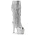 Pleaser Bota ADORE-2024RSF Plata Metálico Metalizado EU-38 / US-8