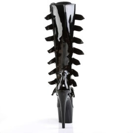 Pleaser Bota ADORE-2043 Negro Charol ElásticoEU-37 / US-7