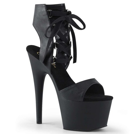 Pleaser Sandalia de Tacón ADORE-700-14 Negro EU-35 / US-5