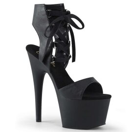 Pleaser Sandalia de Tacón ADORE-700-14 Negro EU-35...