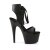 Pleaser Sandalia de Tacón ADORE-700-14 Negro EU-35 / US-5
