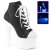 Pleaser Botín ADORE-700SK-02 Negro Blanco-Neón EU-35 / US-5
