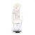 Pleaser Zapato Abierto ADORE-701 Plata Transparente EU-35 / US-5