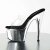 Pleaser Zapato Abierto ADORE-701 Plata Transparente Metalizado EU-38 / US-8