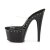 Pleaser Zapato Abierto ADORE-701LS Negro Transparente EU-37 / US-7