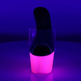 Pleaser Zapato Abierto ADORE-701UVG Transparente...