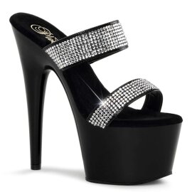 Pleaser Zapato Abierto ADORE-702-2 Negro EU-35 / US-5