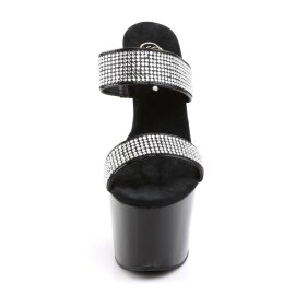 Pleaser Zapato Abierto ADORE-702-2 Negro EU-35 / US-5