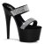 Pleaser Zapato Abierto ADORE-702-2 Negro EU-35 / US-5