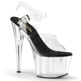 Pleaser Sandalia de Tacón ADORE-708 Negro...