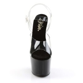Pleaser Sandalia de Tacón ADORE-708 Negro...