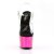 Pleaser Sandalia de Tacón ADORE-708 Transparente Rosa Metalizado EU-37 / US-7