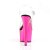 Pleaser Sandalia de Tacón ADORE-708 Transparente Rosa Metalizado EU-37 / US-7