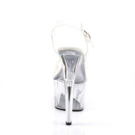 Pleaser Sandalia de Tacón ADORE-708  Transparente EU-37 / US-7