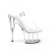Pleaser Sandalia de Tacón ADORE-708  Transparente EU-37 / US-7