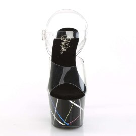 Pleaser Sandalia de Tacón ADORE-708BMC Negro...