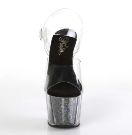 Pleaser Sandalia de Tacón ADORE-708CG Negro...