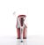 Pleaser Sandalia de Tacón ADORE-708G Rojo Transparente Purpurina EU-35 / US-5